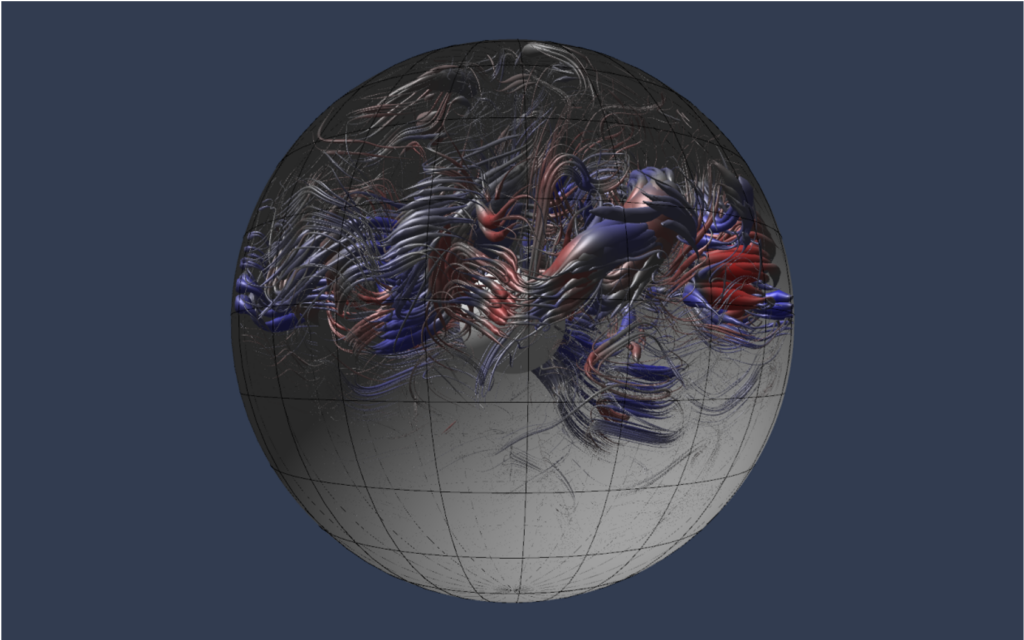 Planetary magnetic field figure for the links page